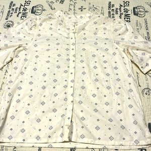 Loft short sleeve blouse